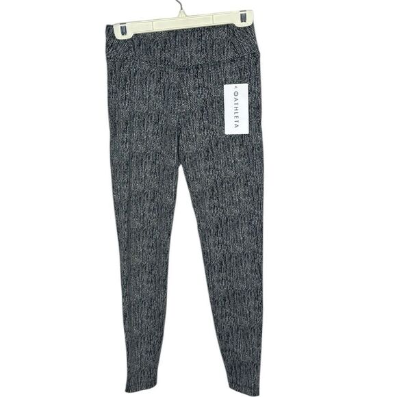 Athleta Delancey Skyline Textured Moto Leggings. Size Small. - Picture 2 of 12
